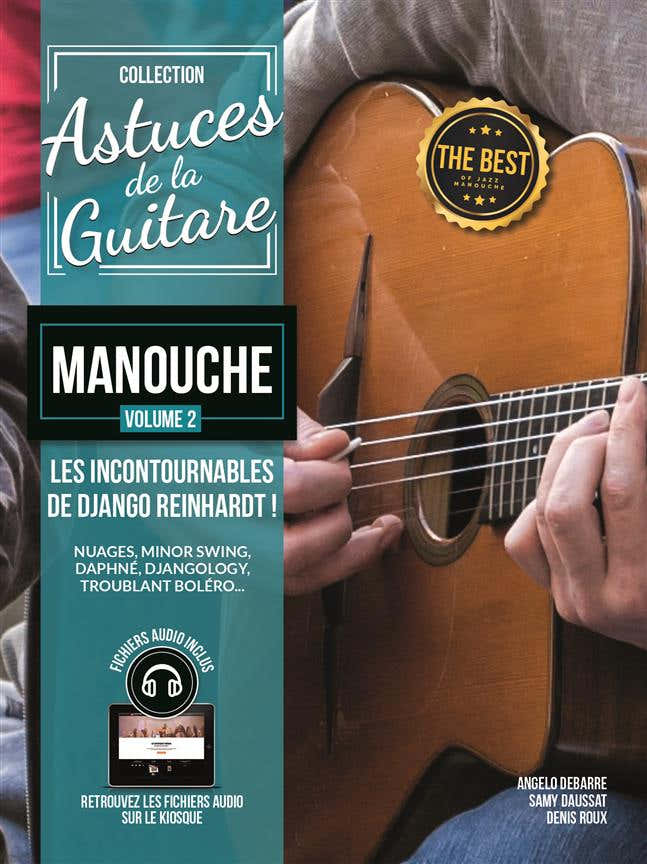 ROUX & DAUSSAT - ASTUCES DE LA GUITARE MANOUCHE VOL.2 + CD