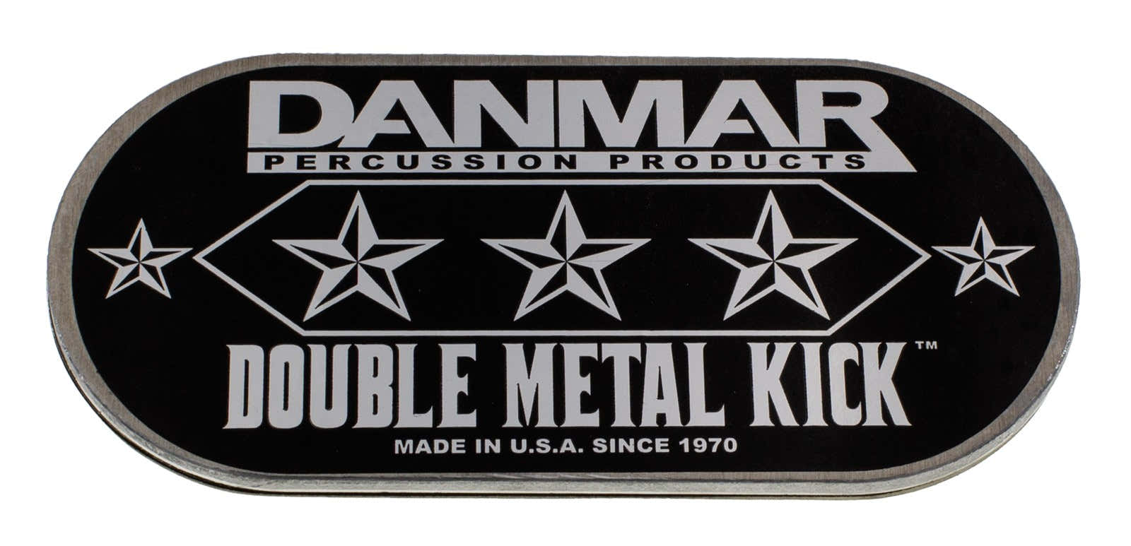 210MKD - Metall-Selbstklebepad für Doppelpedal-Bassdrum - Hsa