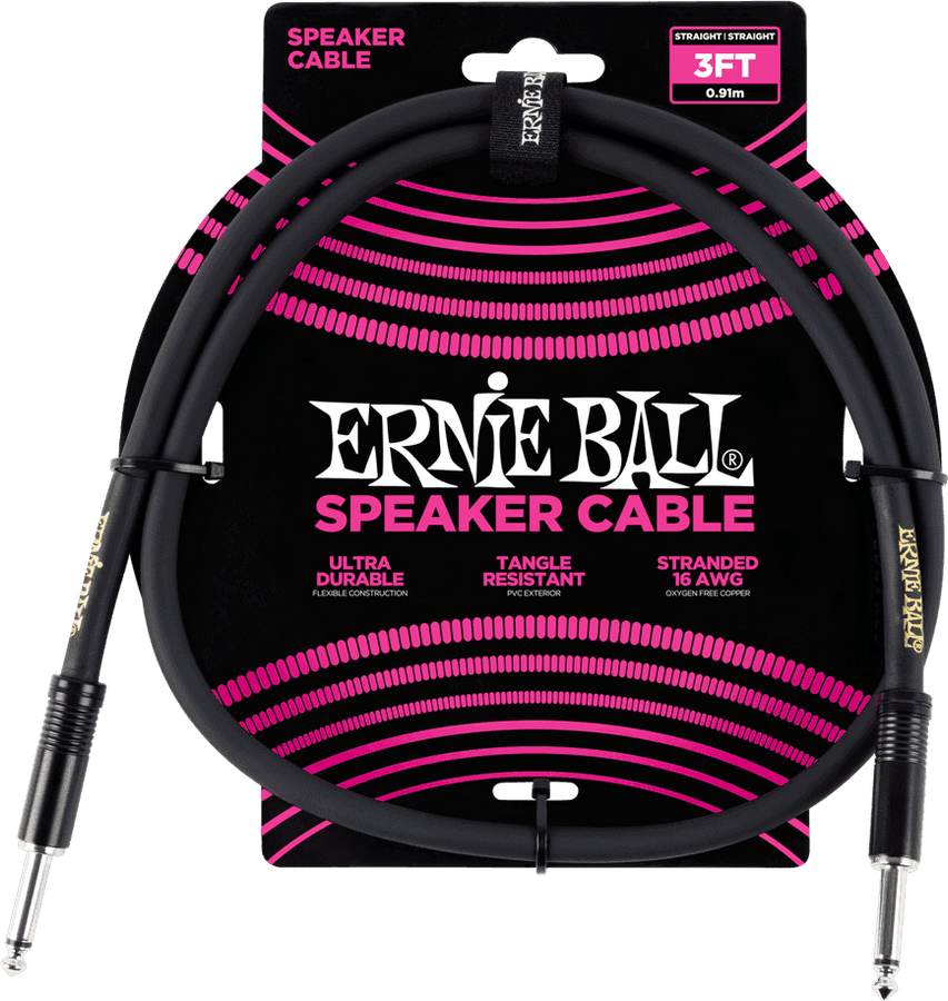 Speaker Classic Kabel 91cm Schwarz