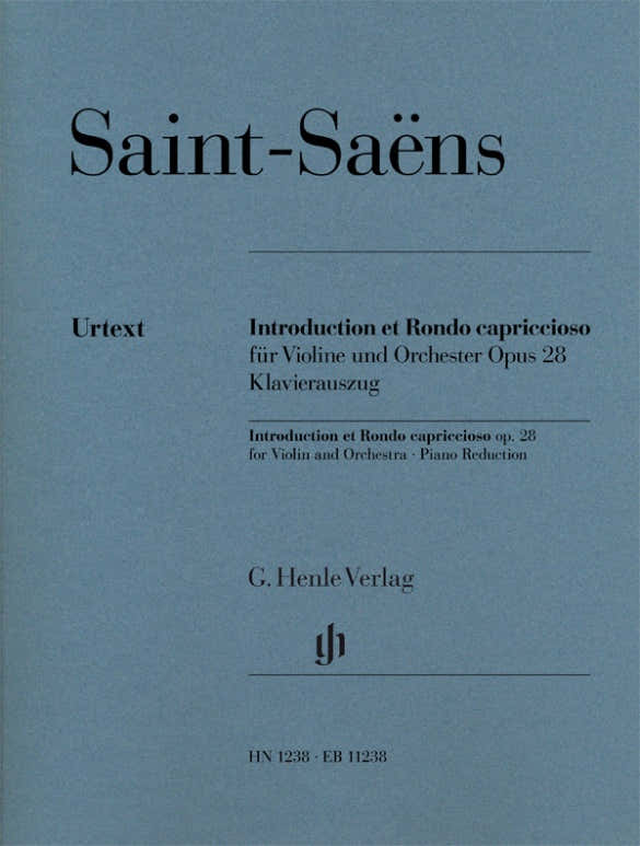 SAINT-SAENS CAMILLE - INTRODUCTION ET RONDO CAPRICCIOSO OP.28 - VIOLON & PIANO