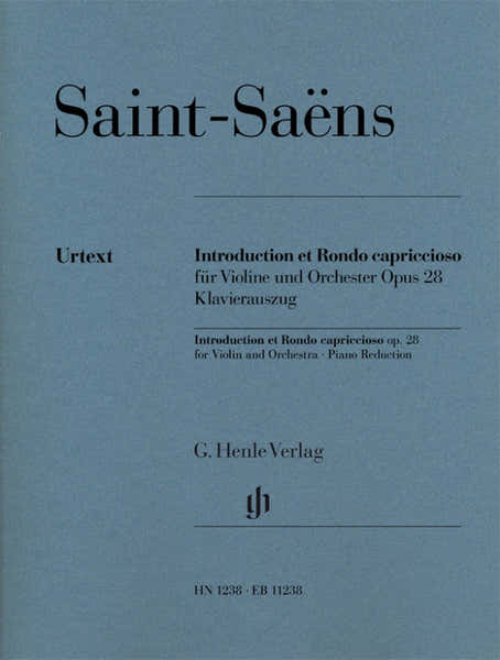 SAINT-saens Camille - Introduction et Rondo Capriccioso Op.28 - Violon & Piano
