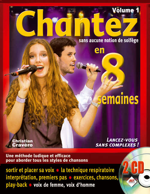 CRAVERO CHRISTIAN - CHANTEZ EN 8 SEMAINES + CD