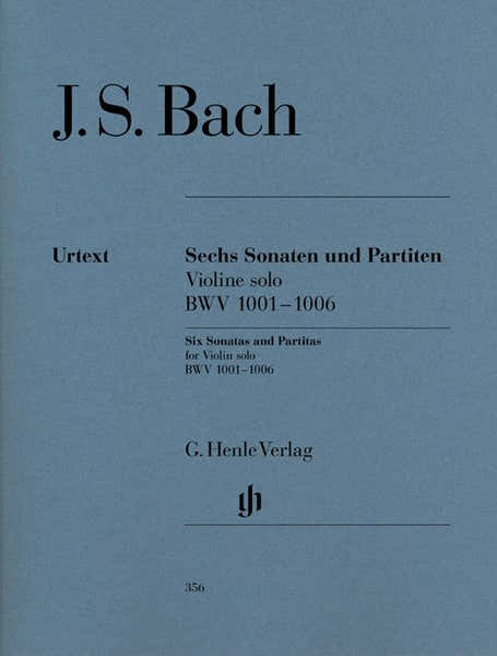 Bach J.S. - Sonatas And Partitas BWV 1001-1006 For Violin Solo (notated And Annotated Version)