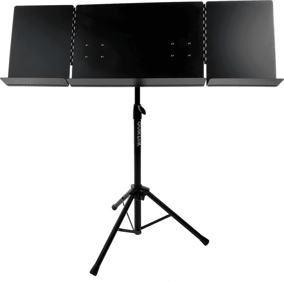 MS320 ORCHESTRA STAND 3 PAGES BLACK