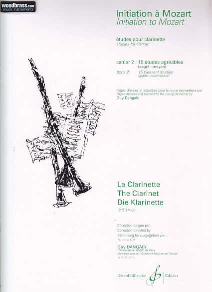 Initiation A Mozart Vol.2 Clarinette - Dangain
