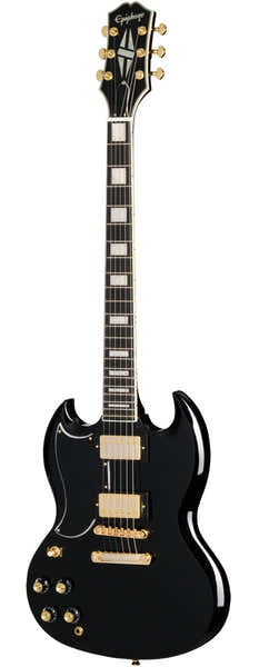 SG Custom LH Ebenholz IBGM