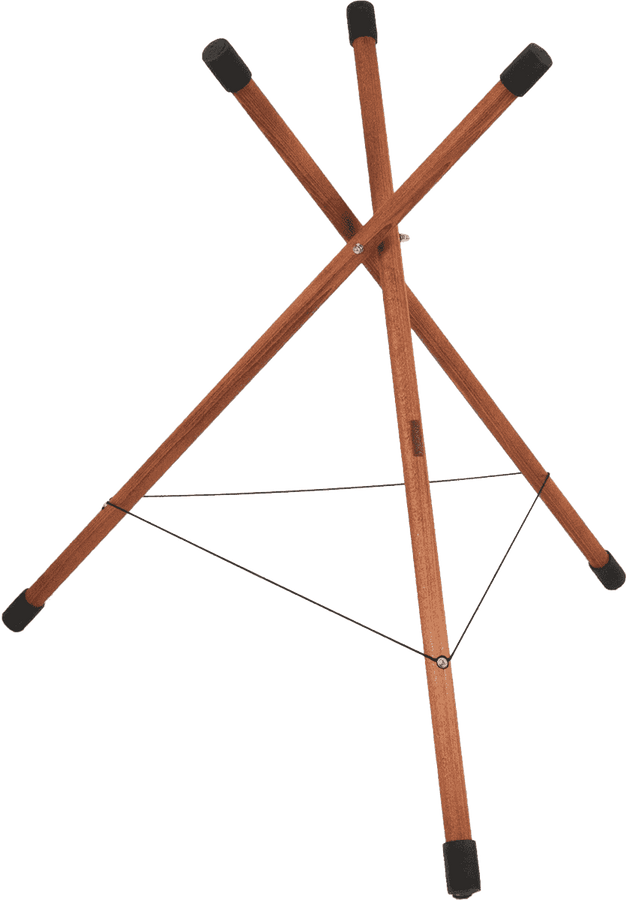 HANDPANSTÄNDER DREIBEIN BUCHE 100 CM