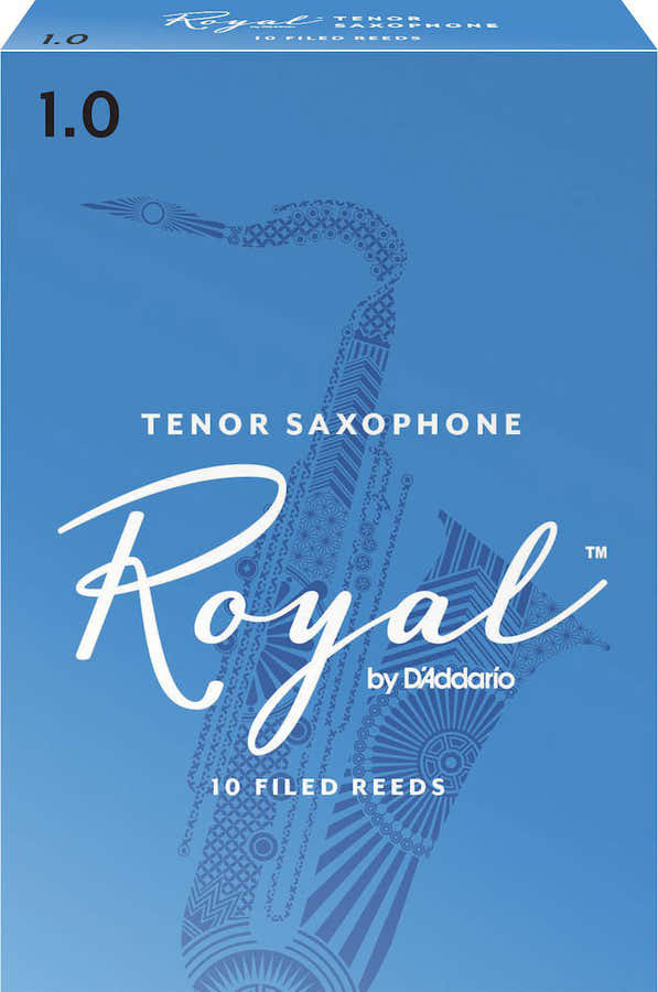 Rkb1010 - Rico Royal Tenorsaxophonblätter Stärke 1.0 Packung Von 10