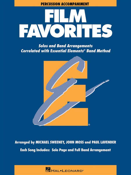 Hal Leonard Essential Elements - Film Favorites - Percussion