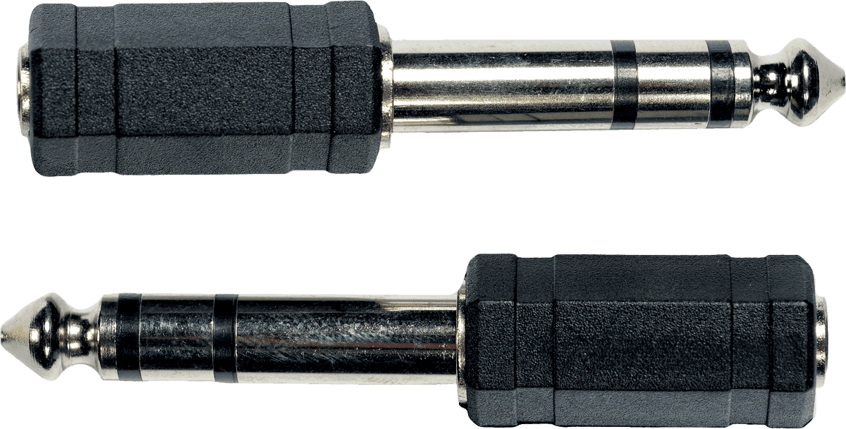 AD04 Stereo-Klinkenstecker Stereo-Klinkenbuchse 3.5 MM - 2er-Pack