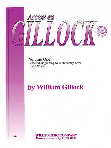 ACCENT ON GILLOCK VOL.1 - PIANO