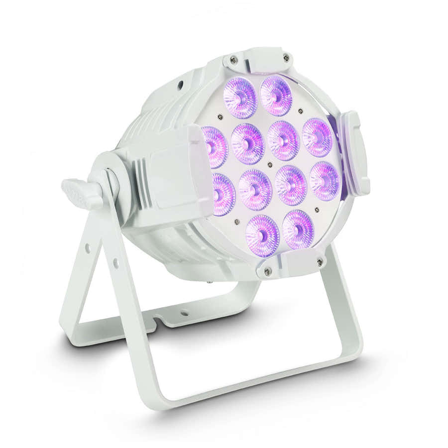 Studio PAR 64 CAN RGBWA + UV 12 W WH - PAR-Scheinwerfer 12 W LED RGBWA + UV 12 W Weißes Gehäuse
