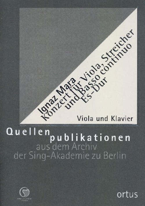 MARA IGNAZ - KONZERT Es-DUR - ALTO & PIANO
