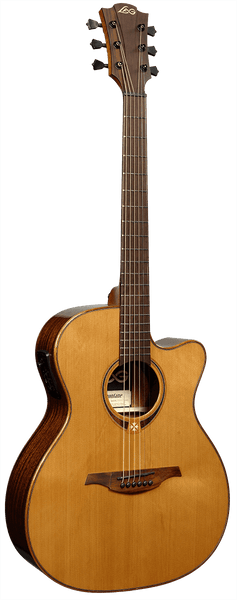 Lâg Tramontane T118Ace Auditorium Cutaway Elektro