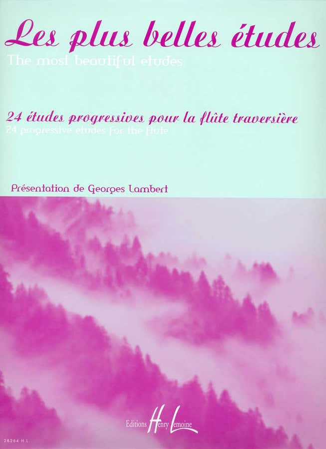 Lambert - Plus Belles Etudes (les) Flöte - Flöte