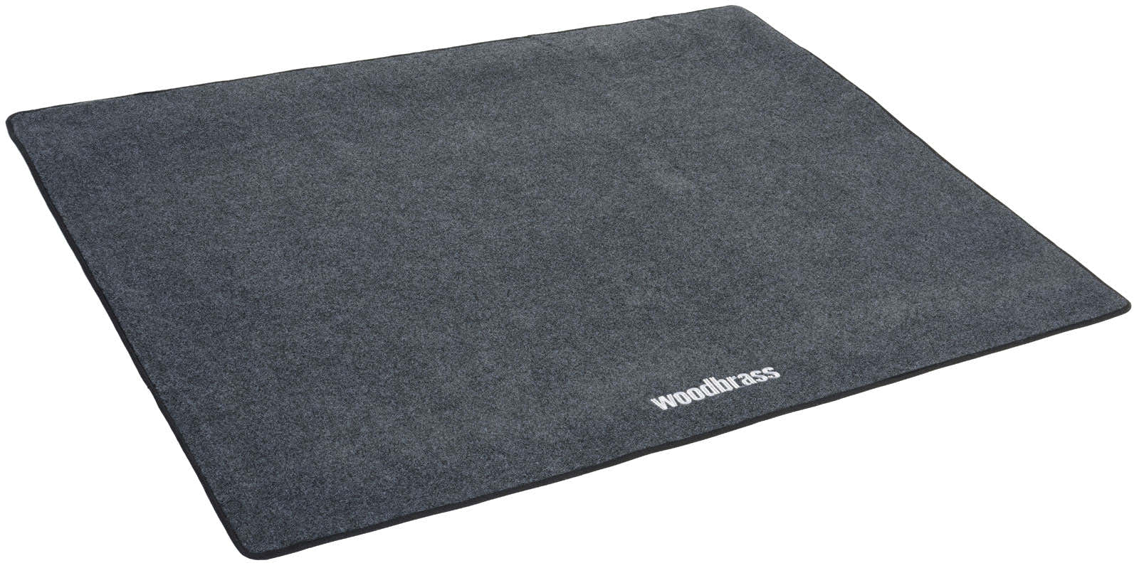Schlagzeugmatte 200 x 160 cm Dunkelgrau
