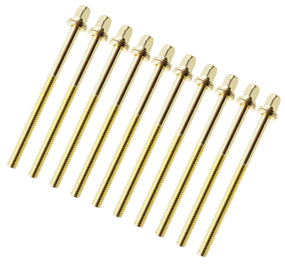 Spannschraube 75mm Gold Mit Unterlegscheibe - Gewinde 7/32" (X10)