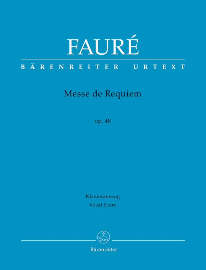FAURE - MESSE DE REQUIEM - REDUCTION PIANO