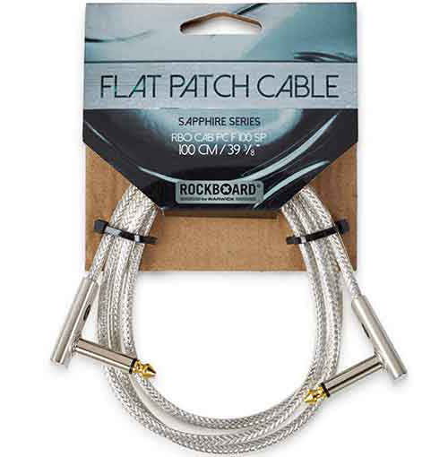 Flacher Patch - 1 M - Sapphire CAB-pc-F-100-sp