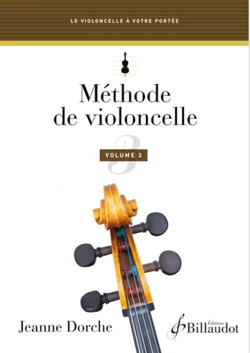 Méthode De Violoncelle Vol.3 - Dorche