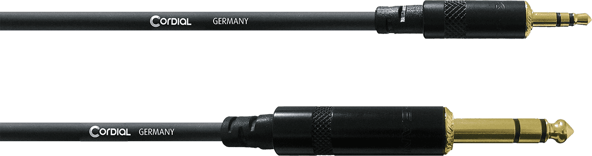 Stereo-Audiokabel Mini-Klinke/Klinke 3 M
