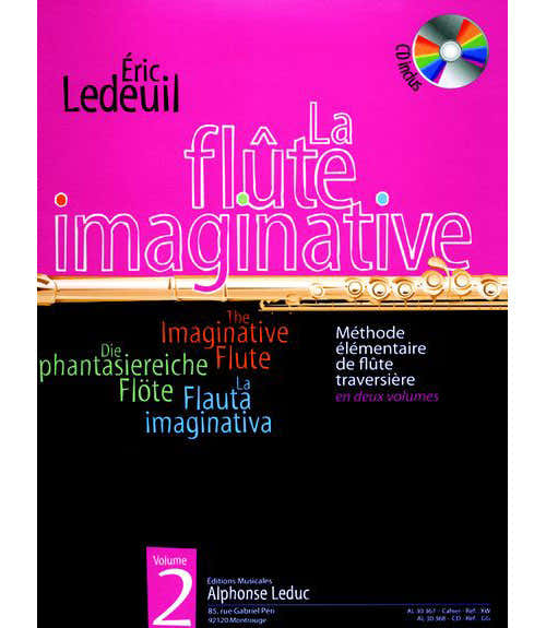 Leduc Flûte Imaginative Vol.2 - Ledeuil