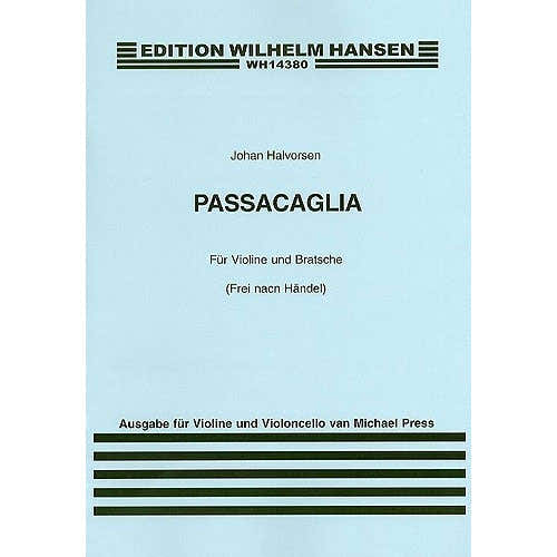 Wilhelm Hansen Passacaglia For Violin and Cello