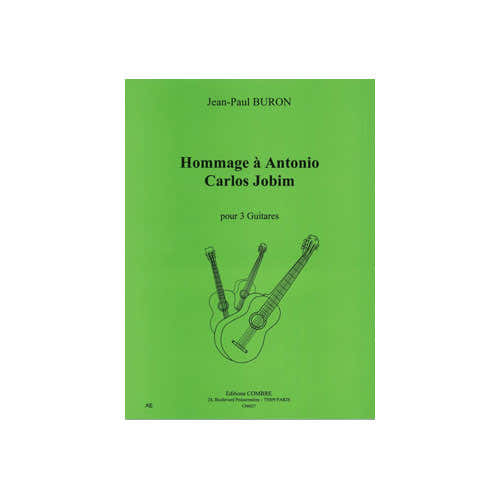 Buron - Hommage À Antonio Carlos Jobim - 3 Guitares