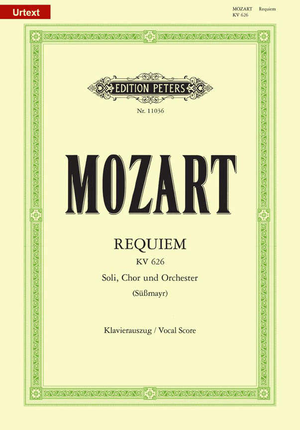 Requiem K626 Choeur Mixte - Wolfgang Amadeus
