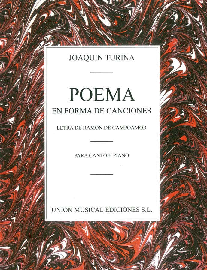 JOAQUIN TURINA - GEDICHT IN LIEDFORM - Gesang