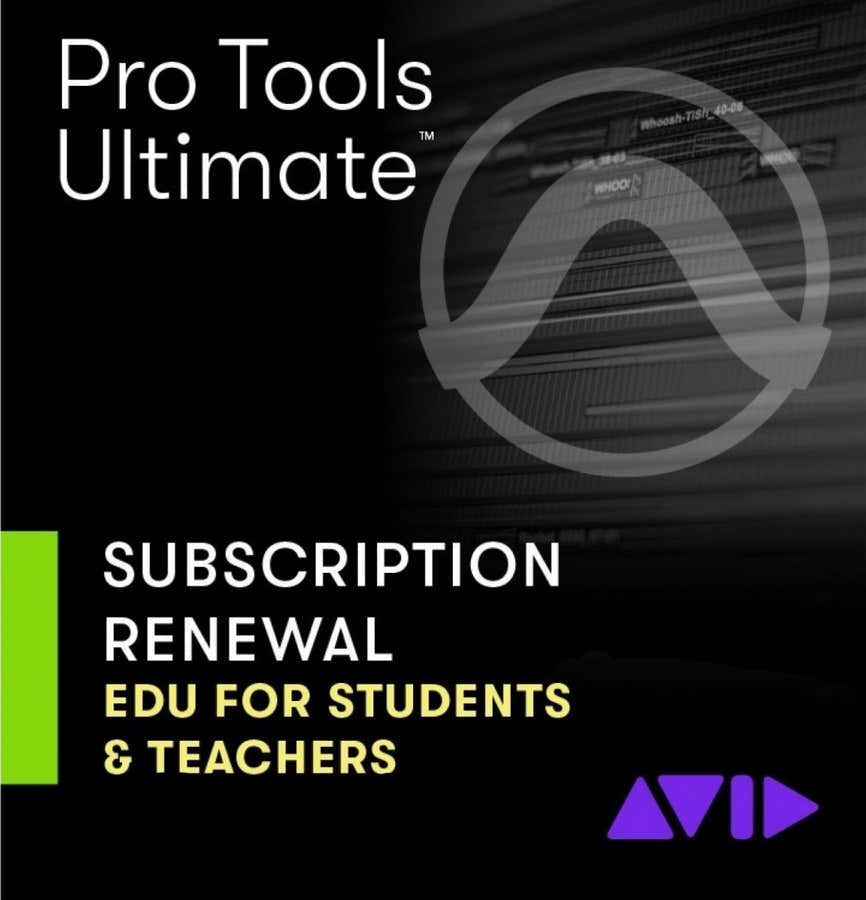 Pro Tools Ultimate Verlängerung für Bildungseinrichtungen