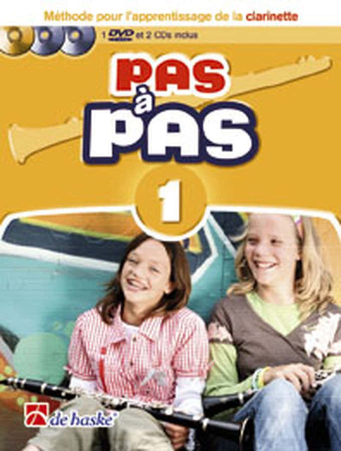 PAS A PAS CLARINETTE VOL.1 + CD