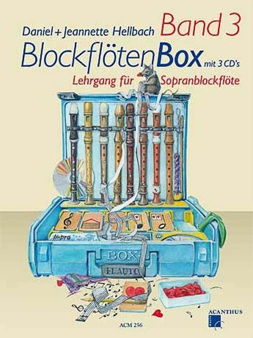 Hellbach D. - Blockflätenbox Band 3 + 2 CD'S