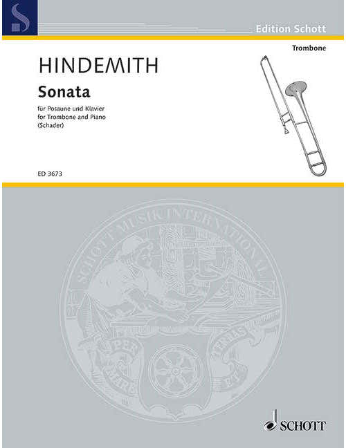 Hindemith - Sonata - Trombone et Piano