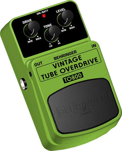 Vintage Röhren-Overdrive TO800