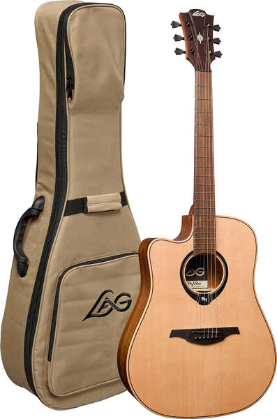 Lâg HyVibe 2 Serie 10 Dreadnought Linkshänder CW