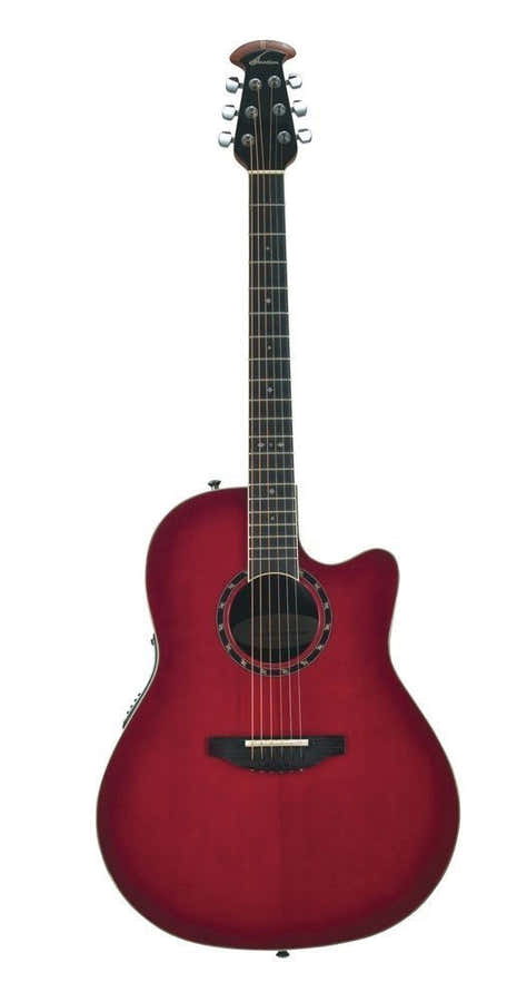 E-Akustikgitarre Pro Series Standard Balladeer Deep Contour Cherry Cherry Burst