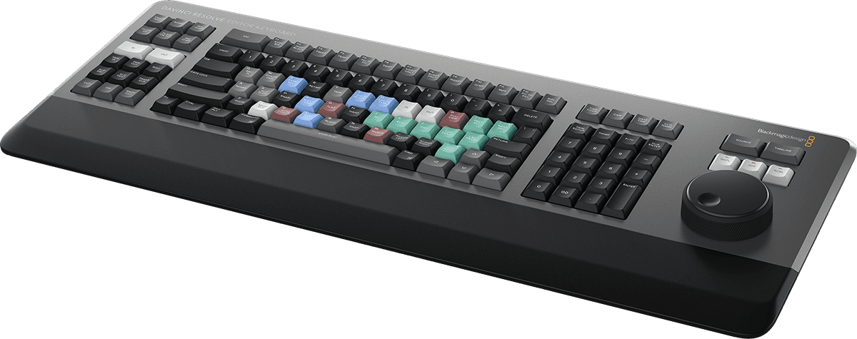 Davinci Resolve Editor-Tastatur