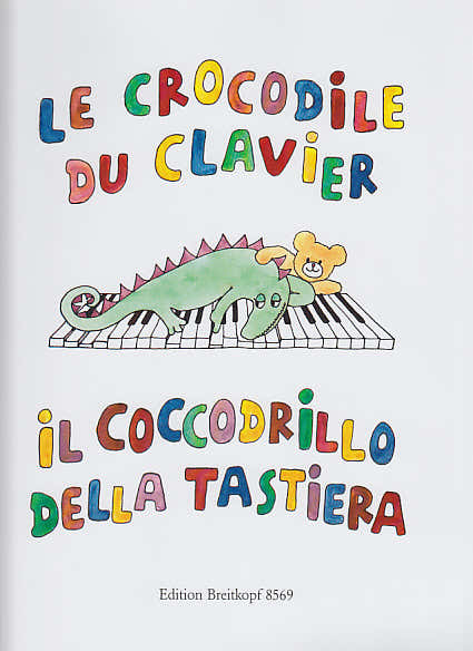 Edition Breitkopf Crocodile Du Clavier - Piano