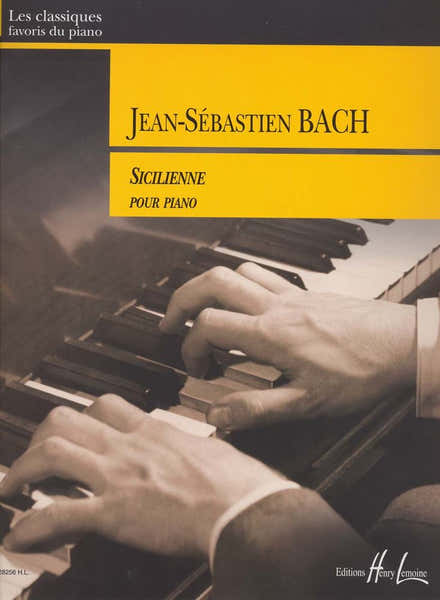 Bach - Sicilienne B.W.V.596 - Piano