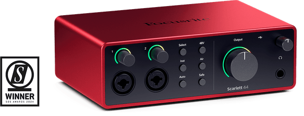 Focusrite Scarlett 4i4 4. Generation