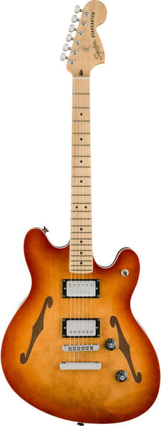Starcaster Affinity Dlx Mn Sienna Sunburst