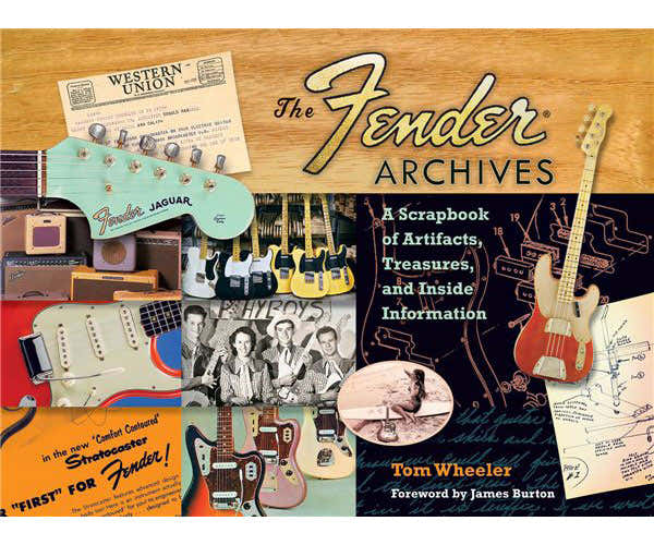 Fender Archivbuch Schwarz
