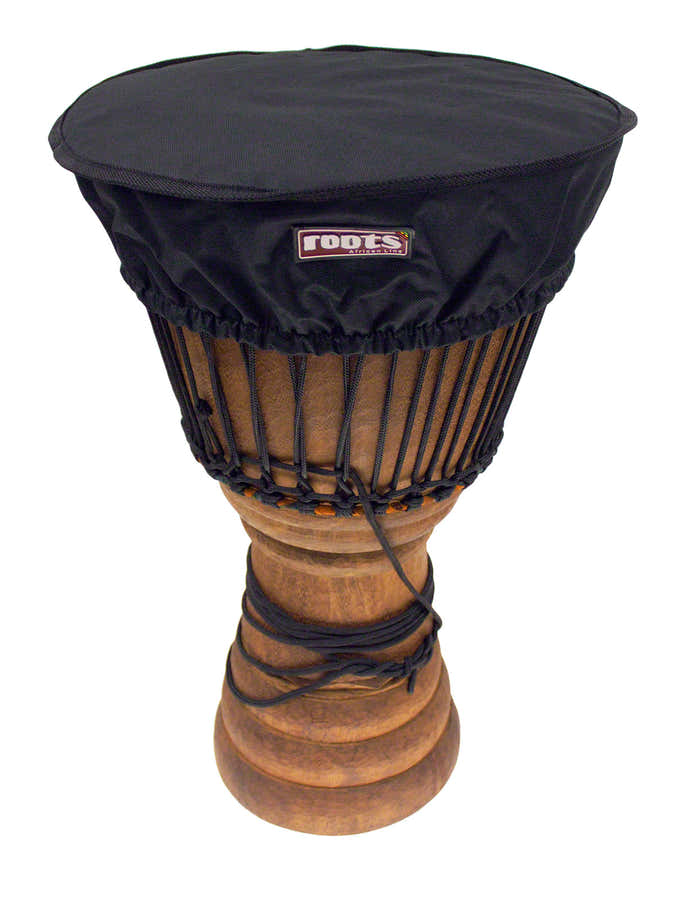 Deluxe Schutzhülle Djembe-Fell 35-38 CM Nylon - Schwarz