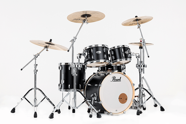 Pearl PMX Professioneller Ahorn Fusion 20 mattes Kaviarschwarz