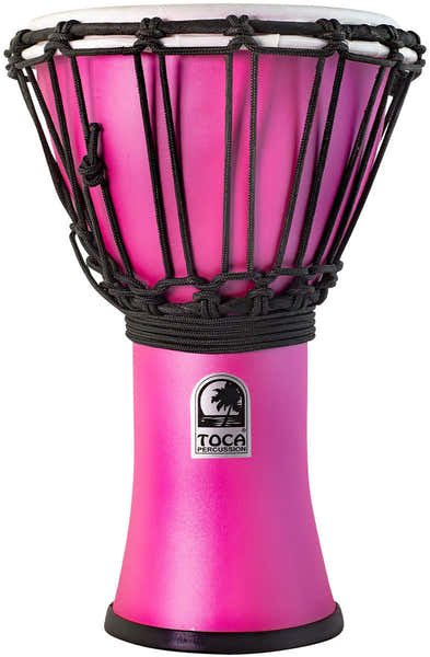 Toca Djembe Freestyle Colorsound Matt Tfcdj-7Mtph Pink Haze