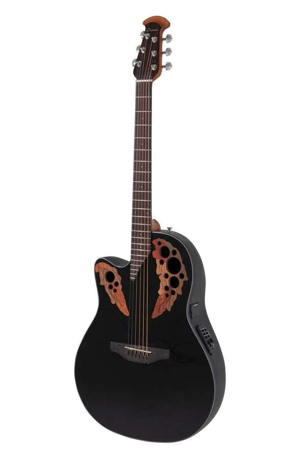 E-Akustikgitarre Celebrity Elite Mid Cutaway Black