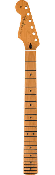 Fender SATIN ROASTED MAPLE STRATOCASTER LH NECK 22 JUMBO FRETS 12" MAPLE FLAT OVAL SHAPE