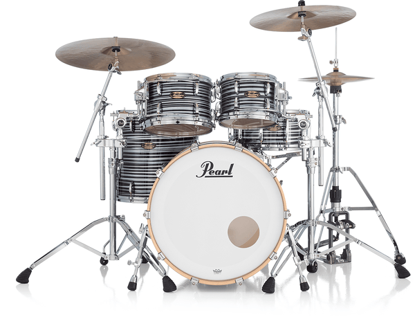 Masters Maple Gum Stage 22 GYROLOCK-l Schwarzer Oyster Swirl