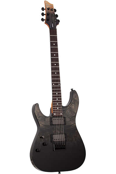 C-1 Standard LH Schwarzer Verlauf Burst Maserholz